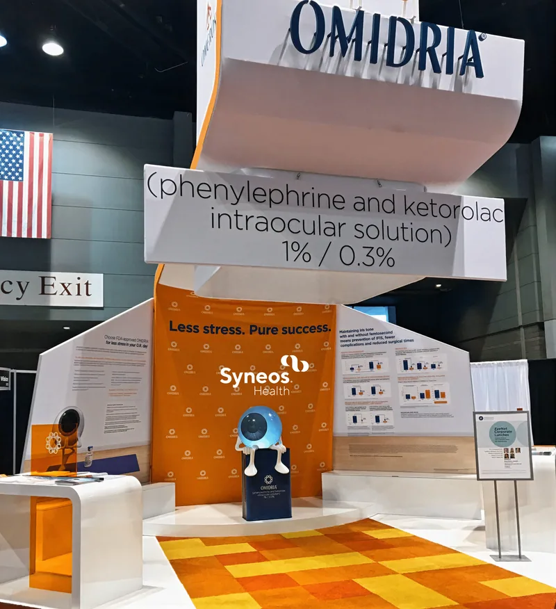 Syneos Health exhibition booth experience