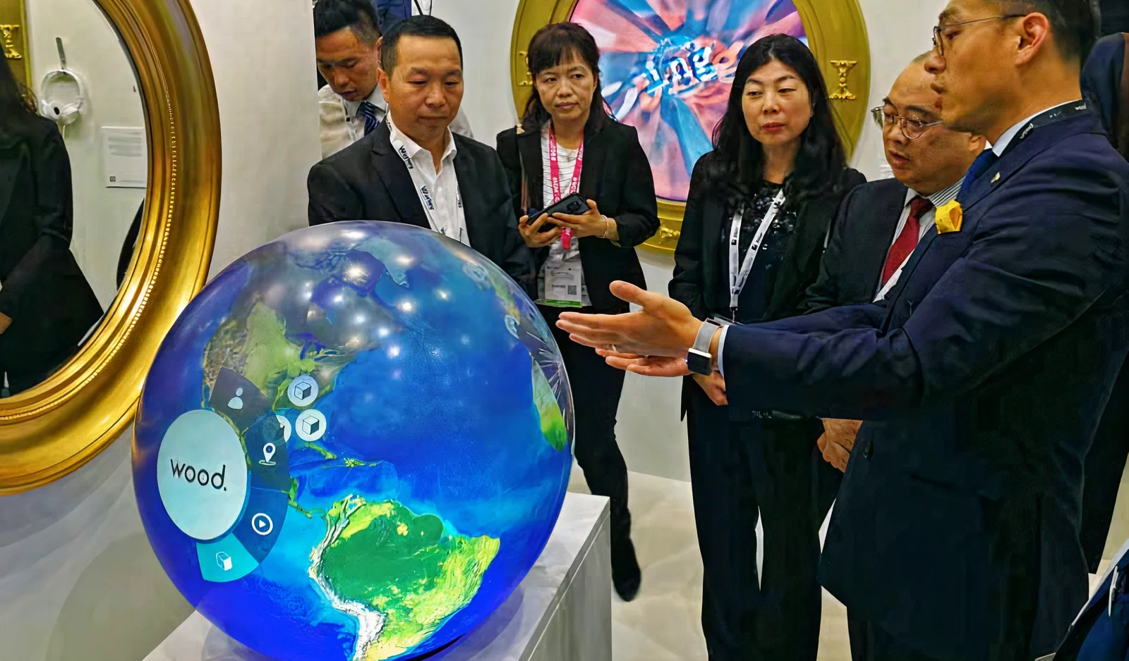 Pufferfish immersive technology integrated into a wider experience environment