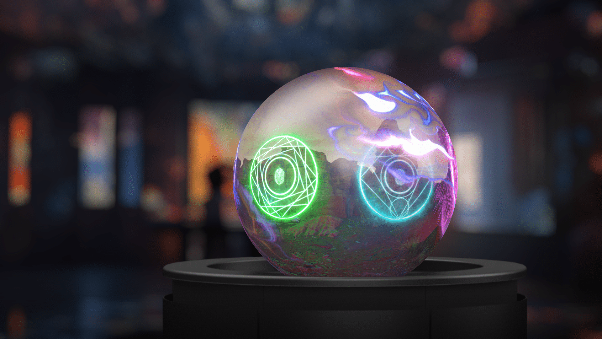 Immersive visual content created for audience engagement