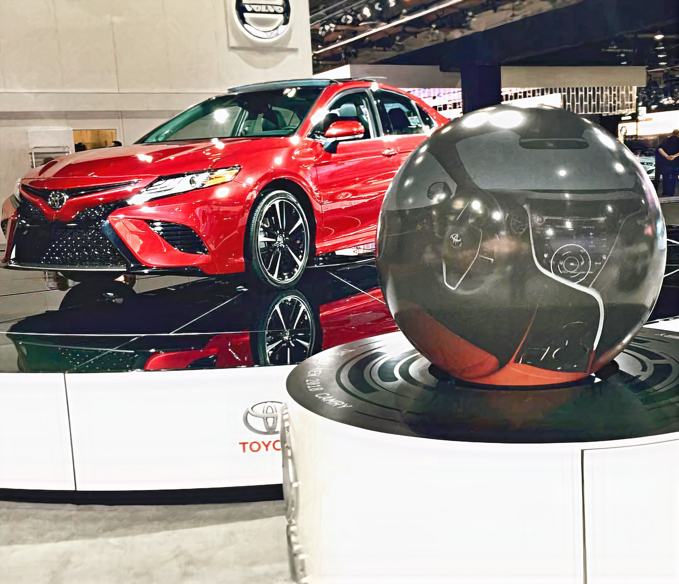 Toyota used the PufferSphere to tell their brand story