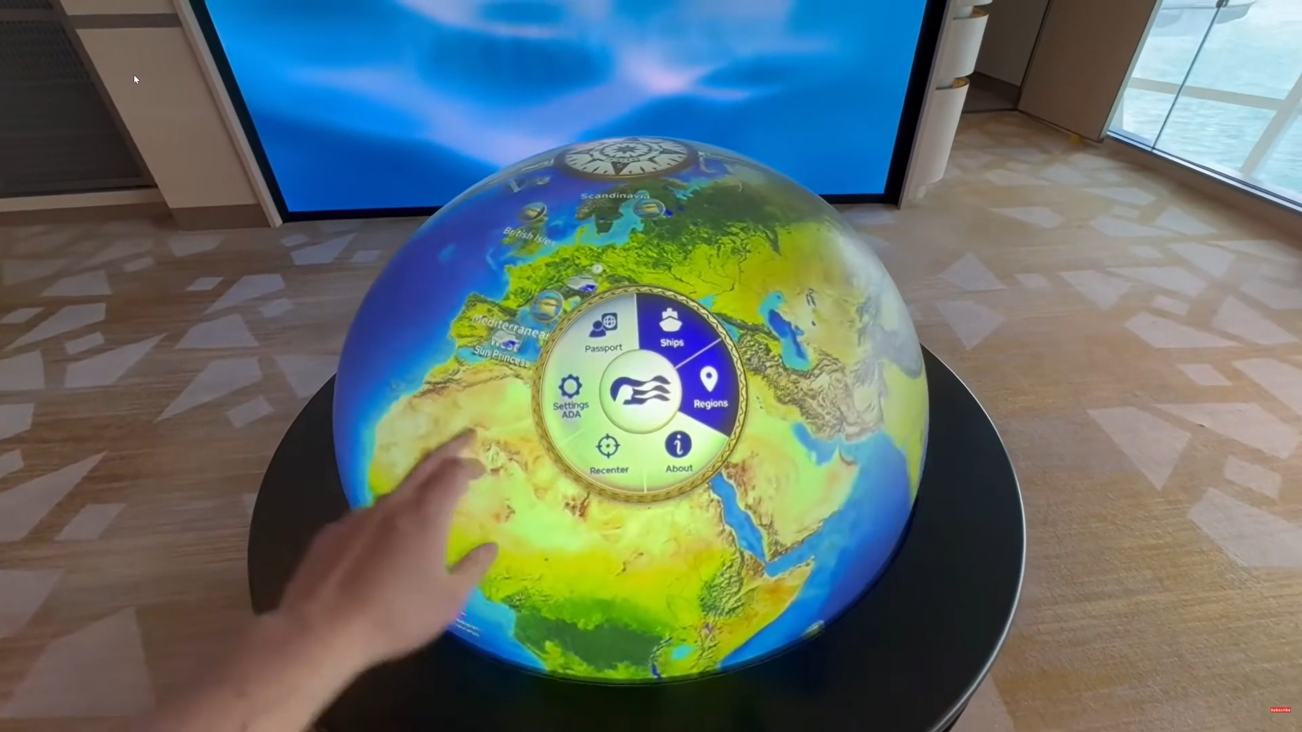 Princess Cruises found a new way to utilise the PufferHemi