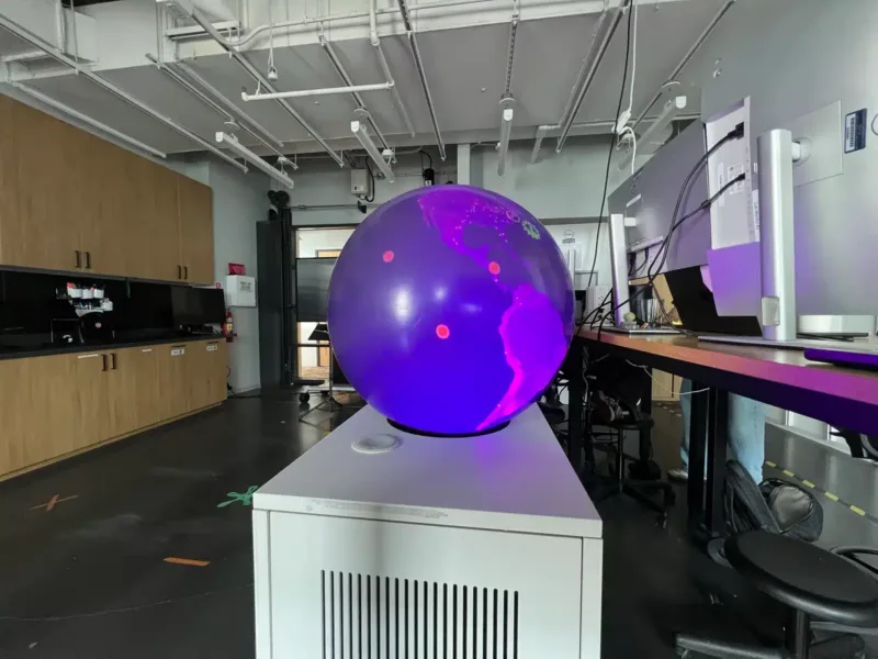 PufferTouch Sphere 600 in Accenture's New York office